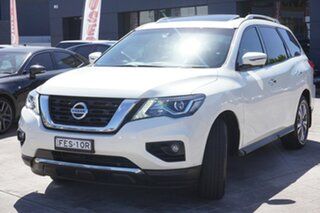 2020 Nissan Pathfinder R52 Series III MY19 ST-L X-tronic 2WD White 1 Speed Constant Variable Wagon.