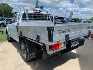 2023 Mazda BT-50 TFS40J XT White 6 Speed Sports Automatic Cab Chassis