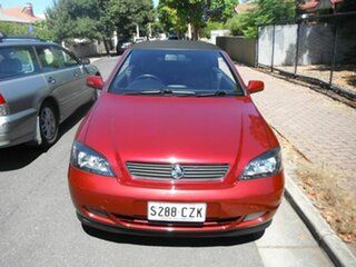 2003 Holden Astra TS Convertible Red 4 Speed Automatic Convertible.