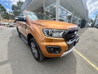 2021 Ford Ranger PX MkIII 2021.75MY Wildtrak Orange 10 Speed Sports Automatic Double Cab Pick Up.