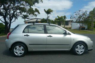 2006 Toyota Corolla ZZE122R 5Y Ascent Silver 5 Speed Manual Hatchback.