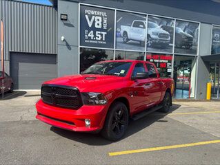 2023 Ram 1500 DS MY23 Express SWB Flame Red 8 Speed Automatic Utility.