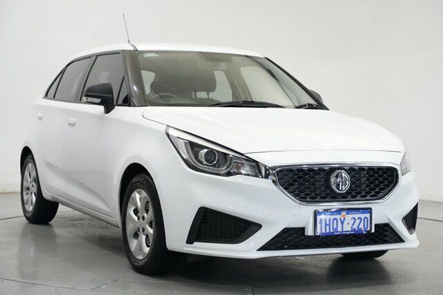 Used MG MG3 SZP1 MY22 Core Victoria Park, 2022 MG MG3 SZP1 MY22 Core Dover White 4 Speed Automatic Hatchback