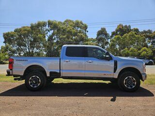 2023 Ford F350 (No Series) Lariat Silver Automatic Utility.
