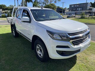 2018 Holden Colorado RG MY19 LS (4x2) White 6 Speed Automatic Crew Cab Chassis