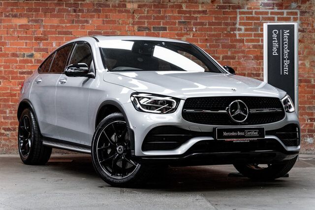 Certified Pre-Owned Mercedes-Benz GLC-Class C253 803+053MY GLC300 Coupe 9G-Tronic 4MATIC Mulgrave, 2023 Mercedes-Benz GLC-Class C253 803+053MY GLC300 Coupe 9G-Tronic 4MATIC High-Tech Silver Metallic