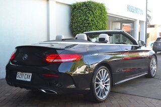 2016 Mercedes-Benz C-Class A205 C300 9G-Tronic Black 9 Speed Sports Automatic Cabriolet