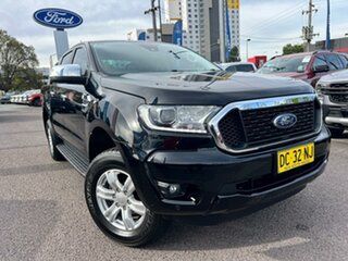 2021 Ford Ranger PX MkIII 2021.75MY XLT Black 10 Speed Sports Automatic Double Cab Pick Up.