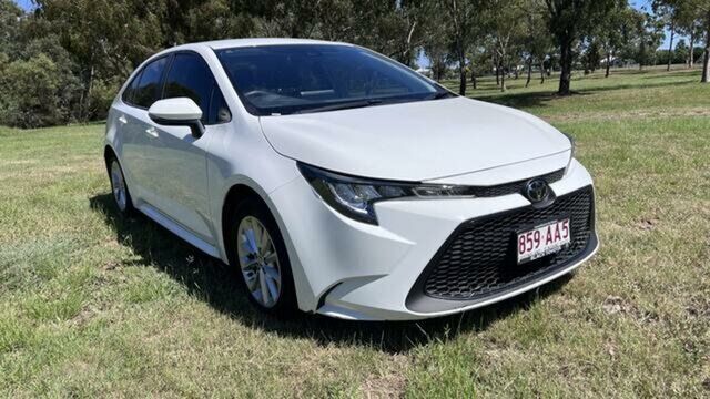 Pre-Owned Toyota Corolla Mzea12R Ascent Sport Dalby, 2020 Toyota Corolla Mzea12R Ascent Sport Glacier White 10 Speed Constant Variable Sedan
