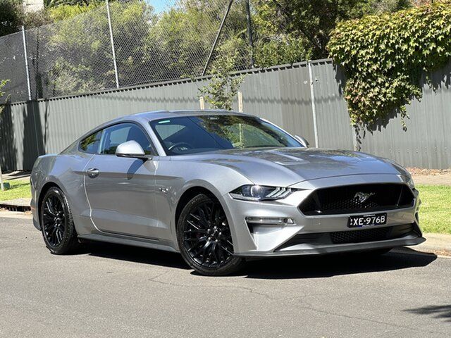 Used Ford Mustang FN 2021.50MY GT Hyde Park, 2021 Ford Mustang FN 2021.50MY GT Silver 10 Speed Sports Automatic FASTBACK - COUPE