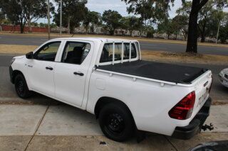 2016 Toyota Hilux TGN121R Workmate Double Cab 4x2 White 6 Speed Sports Automatic Utility