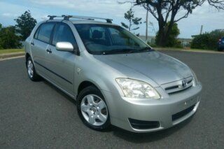 2006 Toyota Corolla ZZE122R 5Y Ascent Silver 5 Speed Manual Hatchback.