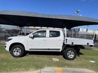 2018 Holden Colorado RG MY19 LS (4x2) White 6 Speed Automatic Crew Cab Chassis.