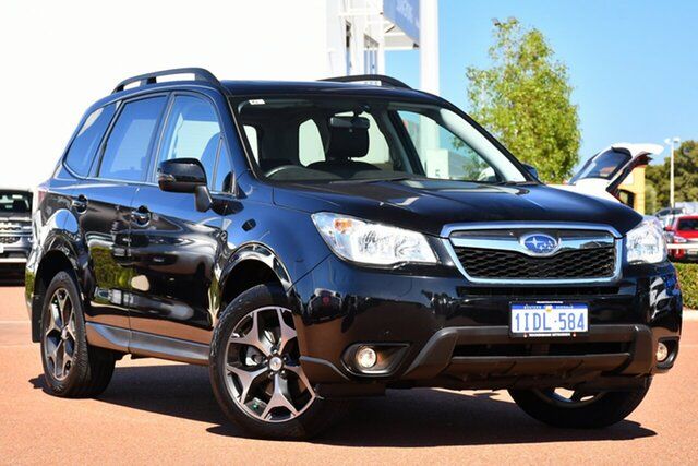 Used Subaru Forester S4 MY15 2.0D-S CVT AWD Rockingham, 2015 Subaru Forester S4 MY15 2.0D-S CVT AWD Black 7 Speed Constant Variable Wagon