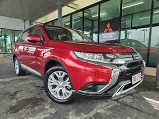 2020 Mitsubishi Outlander ZL MY21 ES AWD Red 6 Speed Constant Variable Wagon.