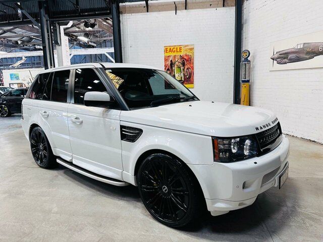 Used Land Rover Range Rover Sport L320 12MY SDV6 Luxury Port Melbourne, 2012 Land Rover Range Rover Sport L320 12MY SDV6 Luxury White 6 Speed Sports Automatic Wagon