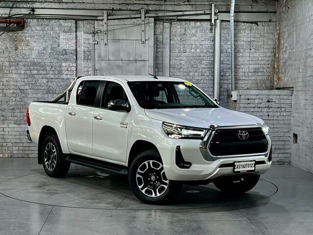 Used Toyota Hilux GUN126R SR5 Double Cab Mile End South, 2020 Toyota Hilux GUN126R SR5 Double Cab White 6 Speed Sports Automatic Utility