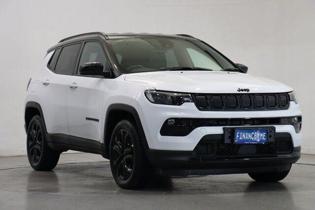 Used Jeep Compass M6 MY23 Night Eagle FWD Victoria Park, 2023 Jeep Compass M6 MY23 Night Eagle FWD Bright White 6 Speed Automatic Wagon