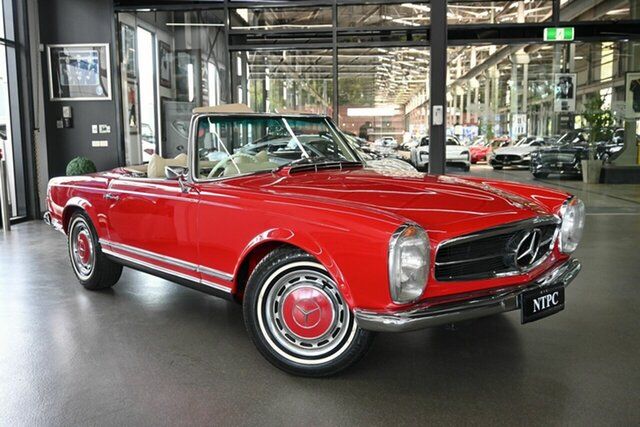 Used Mercedes-Benz 280SL R113 Sports North Melbourne, 1968 Mercedes-Benz 280SL R113 Sports Red 4 Speed Manual Roadster
