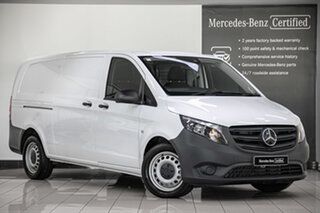 2022 Mercedes-Benz Vito 447 MY22 111CDI LWB Arctic White 6 Speed Manual Van.