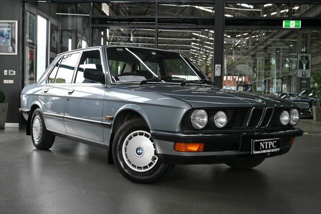 Used BMW 5 Series E28 525e North Melbourne, 1987 BMW 5 Series E28 525e Silver 4 Speed Automatic Sedan