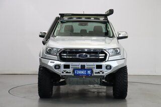 2018 Ford Ranger PX MkIII 2019.00MY XLT Silver 6 Speed Manual Utility.