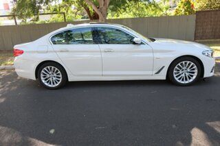 2018 BMW 5 Series G30 520i Steptronic Luxury Line White 8 Speed Sports Automatic Sedan
