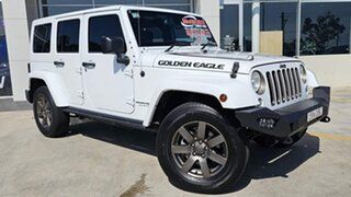2018 Jeep Wrangler JK MY18 Golden Eagle Bright White 5 Speed Automatic Softtop.