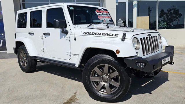 Used Jeep Wrangler JK MY18 Golden Eagle Liverpool, 2018 Jeep Wrangler JK MY18 Golden Eagle Bright White 5 Speed Automatic Softtop