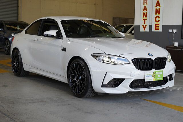 Used BMW M2 F87 LCI Competition M-DCT Aspley, 2019 BMW M2 F87 LCI Competition M-DCT White 7 Speed Sports Automatic Dual Clutch Coupe