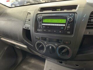 2011 Toyota Hilux KUN16R MY11 Upgrade SR White 5 Speed Manual Dual Cab Pick-up