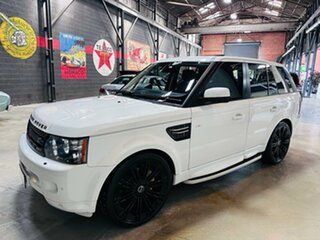 2012 Land Rover Range Rover Sport L320 12MY SDV6 Luxury White 6 Speed Sports Automatic Wagon