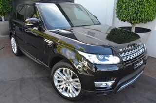 2014 Land Rover Range Rover Sport L494 15.5MY HSE Black 8 Speed Sports Automatic Wagon.