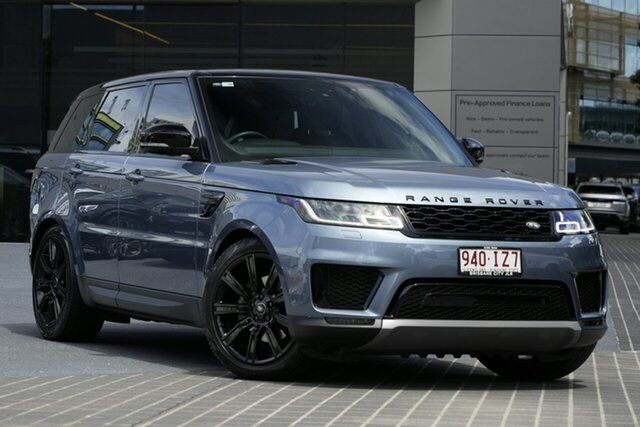 Used Land Rover Range Rover Sport L494 20MY SE Newstead, 2019 Land Rover Range Rover Sport L494 20MY SE Byron Blue 8 Speed Sports Automatic Wagon