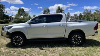 2022 Toyota Hilux GUN126R SR5 (4x4) Crystal Pearl 6 Speed Automatic Double Cab Pick Up