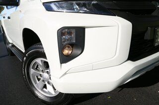 2021 Mitsubishi Triton MR MY22 GLX+ Double Cab White 6 Speed Sports Automatic Utility.