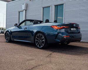 2022 BMW 4 Series G23 420i Steptronic M Sport Blue 8 Speed Sports Automatic Convertible