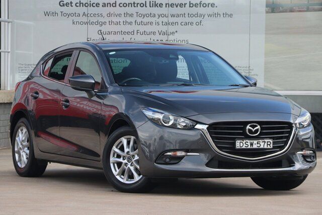 Pre-Owned Mazda 3 BN MY17 Maxx Guildford, 2017 Mazda 3 BN MY17 Maxx Grey 6 Speed Automatic Hatchback