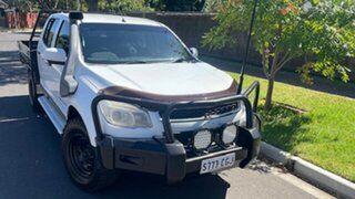 2014 Holden Colorado RG MY14 LX (4x4) White 6 Speed Automatic Crew Cab Chassis