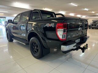 2017 Ford Ranger PX MkII XLT Double Cab Black 6 Speed Sports Automatic Utility.