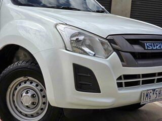 2018 Isuzu D-MAX MY18 SX 4x2 High Ride White 6 Speed Sports Automatic Cab Chassis