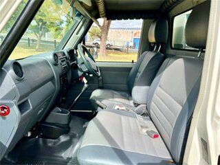 2012 Toyota Landcruiser VDJ79R MY12 Update Workmate (4x4) White 5 Speed Manual Cab Chassis