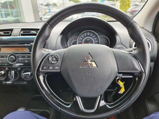 2019 Mitsubishi Mirage LA MY19 Black Edition White 1 Speed Constant Variable Hatchback