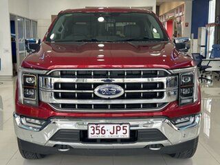 2023 Ford F150 2023MY Lariat Pickup Crew Cab SWB 4X4 Rapid Red Tinted Clearcoa 10 Speed Automatic