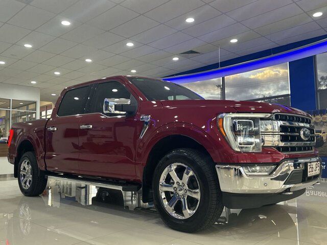 Used Ford F150 2023MY Lariat Pickup Crew Cab SWB 4X4 Beaudesert, 2023 Ford F150 2023MY Lariat Pickup Crew Cab SWB 4X4 Rapid Red Tinted Clearcoa 10 Speed Automatic