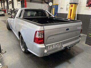 2010 Ford Falcon FG Upgrade XR6 Silver 6 Speed Sequential Auto Utility.