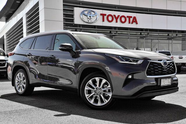 Pre-Owned Toyota Kluger Axuh78R Grande eFour South Morang, 2023 Toyota Kluger Axuh78R Grande eFour Graphite 6 Speed Constant Variable Wagon Hybrid