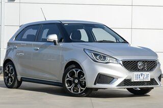 2018 MG MG3 SZP1 MY18 Excite Silver 4 Speed Automatic Hatchback.