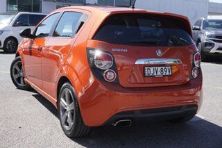 2015 Holden Barina TM MY15 RS Orange 6 Speed Manual Hatchback