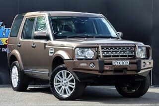 2011 Land Rover Discovery 4 Series 4 MY11 SDV6 CommandShift SE Brown 6 Speed Sports Automatic Wagon.